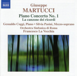 the album cover for G. MARTUCCI - Piano Concerto Bo 1 la Canzone Dei Ricordi