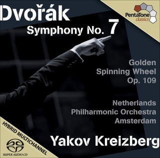 the album cover for Yakov Kreizberg - Symphony No 7 Golden Spinning Wheel