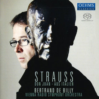 the album cover for R. STRAUSS - Don Juan Op. 20 Aus Italien (Hybr)