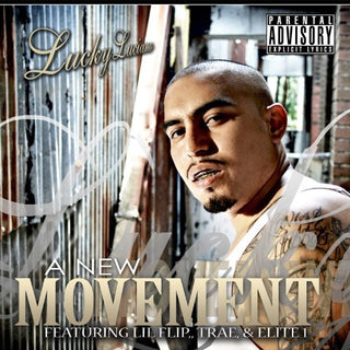 the album cover for Lucky Luciano - The New Movement