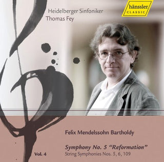 the album cover for Thomas Fey - Symphony No 5