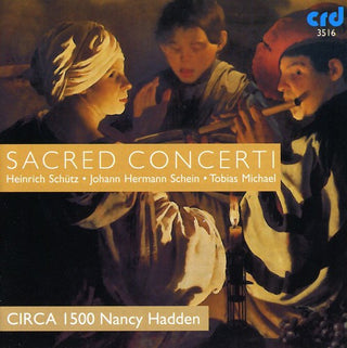 the album cover for Nancy Hadden - Sacred Concerti