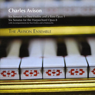 the album cover for Avison Ensemble - Trio & Keyboard Sonatas