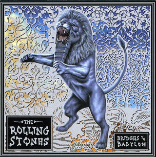 the album cover for The Rolling Stones - Bridges To Babylon