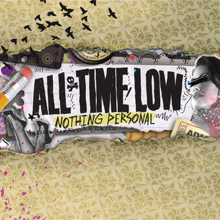 the album cover for All Time Low - Nothing Personal