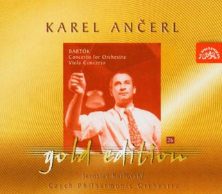 the album cover for Ancerl/Czech Po - Ancerl Gold Edition 26: Concertos