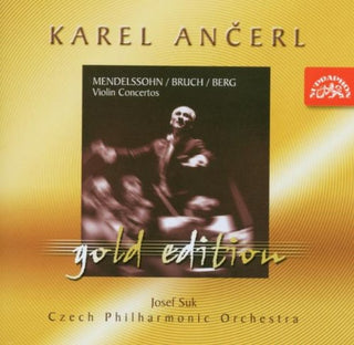 the album cover for Karel Ancerl Czech Po - Gold Edition 3: Violin Concertos