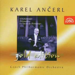 the album cover for Karel Ancerl Czech Po - Gold Edition 5: Petrushka / Rite of Spring