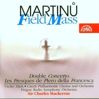 the album cover for Zitek/Prague Rso/Mackerras/Etc - Field Mass / Double Cto / Les Fresques de Piero