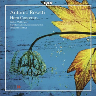 the album cover for Johannes Moesus - Horn Concertos