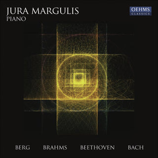 the album cover for Berg/Brahms/Beethoven/Bach - Jura Margulis: Piano