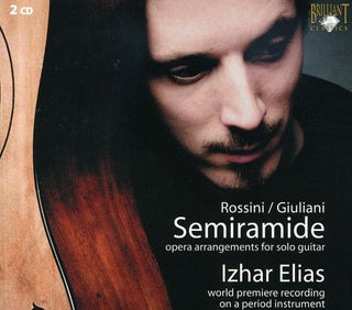 the album cover for G. ROSSINI - Semiramide Arrangements for Guitar