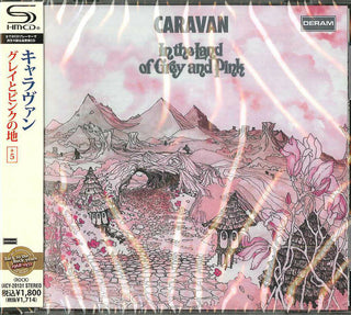 the album cover for Caravan - In the Land of Grey & Pink