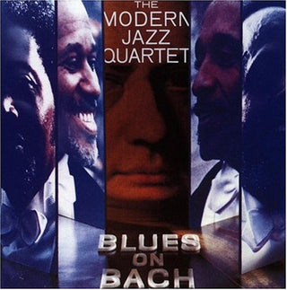 the album cover for The Modern Jazz Quartet - Blues on Bach