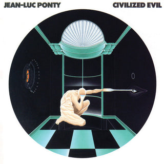 the album cover for Jean-Luc Ponty - Civilized Evil