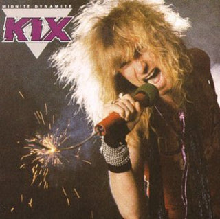 the album cover for Kix - Midnite Dynamite