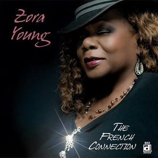 the album cover for Zora Young - The French Connection