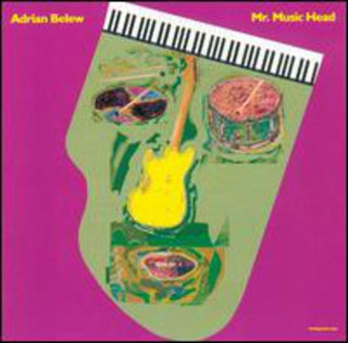 the album cover for Adrian Belew - Mr Music Head