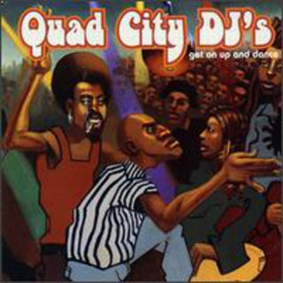 the album cover for Quad City Djs - Get on Up & Dance