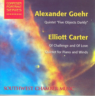 the album cover for Prokofiev/Poulenc - Alexander Goehr Elliott Carte
