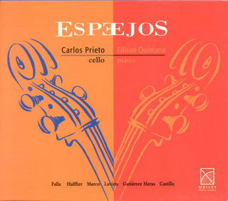 the album cover for Carlos Prieto - Espejos
