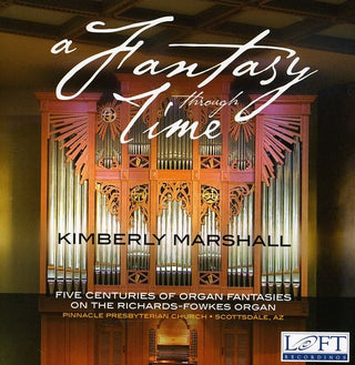 the album cover for KIMBERLY MARSHALL - Fantasie Through Time