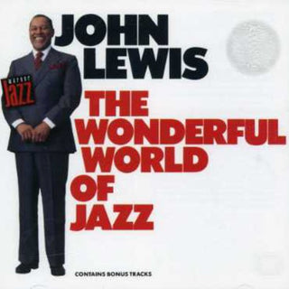 the album cover for John Lewis - Wonderful World of Jazz
