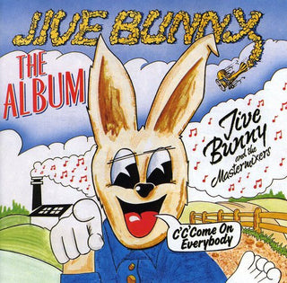the album cover for Jive Bunny & Master Mixers - Jive Bunny-The Album