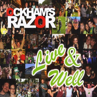 the album cover for Ockham's Razor - Live & Well