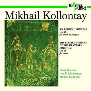 the album cover for Mikhail Kollontay - Opus 28 29
