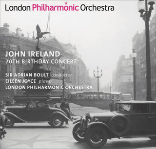 the album cover for Sir Adrian Boult - 70th Birthday Concert: Orchestral Works