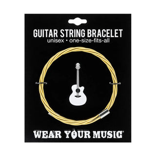 Guitar String Bracelet - Gold