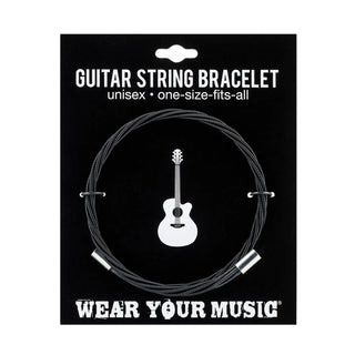 Guitar String Bracelet - Black