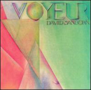 the album cover for David Sanborn - Voyeur
