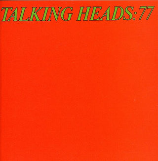 the album cover for Talking Heads - Talking Heads '77