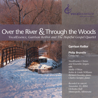 the album cover for Welcome Christmas-Carols & Lul - Over the River & Through the Woods