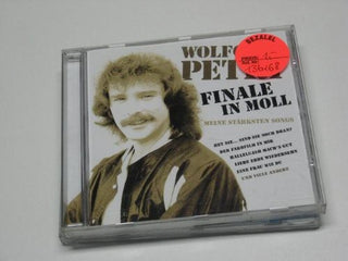 the album cover for Wolfgang Petry - Finale in Moll