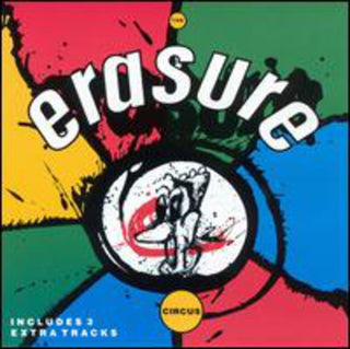 the album cover for Erasure - Circus
