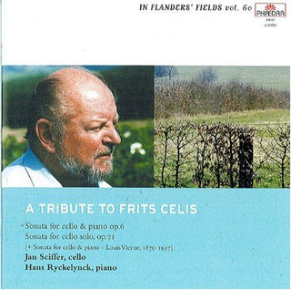 the album cover for Hans Ryckelynck - Cello Works: Tribute