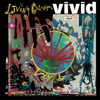 the album cover for Living Colour - Vivid