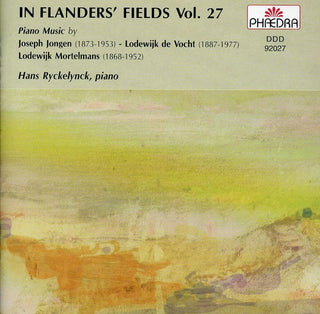 the album cover for Hans Ryckelynck - Piano Music