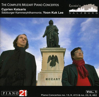 the album cover for Salzburger Kammerphilharmonie - Concertos Piano Vol. 1