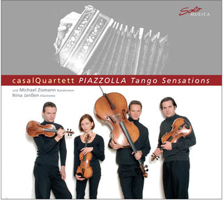 the album cover for Casal - Tango Sensations