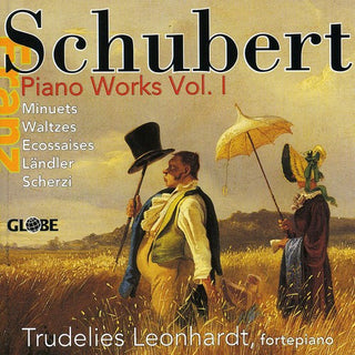 the album cover for Trudelies Leonhardt - Piano Works 1: Minuets / Andante / Adagio / Waltz