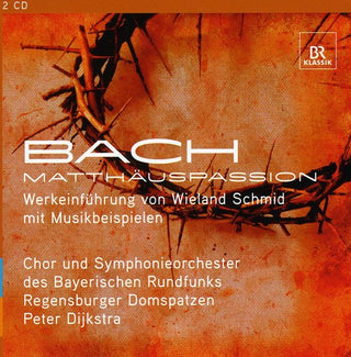 the album cover for Gents - Bach: Matthew-Passion