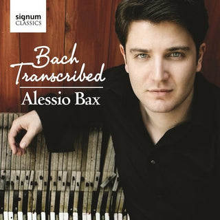 the album cover for Alessio Bax - Bach Transcribed