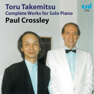 the album cover for Paul Crossley - Complete Works for Solo Piano