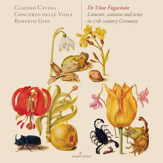 the album cover for Claudio Cavina / Concerto Delle Viole / Hoperich - De Vitae Fugacitate: Laments Cantatas & Arias