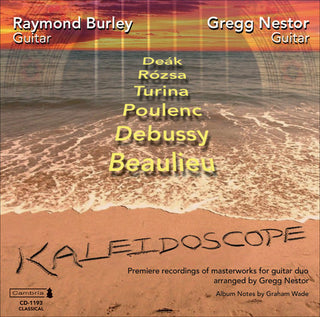 the album cover for GREGG NESTOR - Kaleidoscope: Premiere Recordings of Masterworks