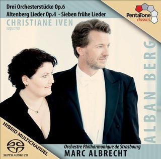 the album cover for Marc Albrecht - 3 Orchester Stucke / Altenberg Lieder
